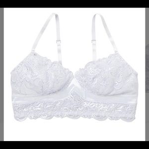 Free People Evelina Lavender Bralette